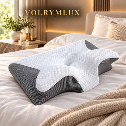 VOLRYMLUX Premium 2.0 Butterfly Cervical Adaptive Memory Foam Pillow