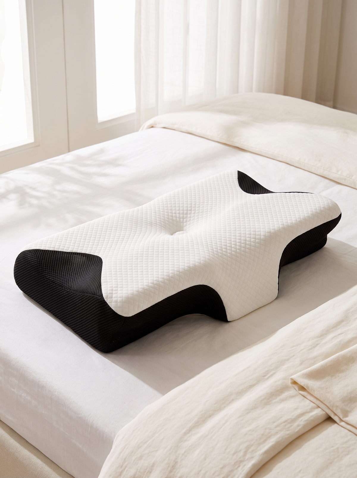 VOLRYMLUX Premium 2.0 Butterfly Cervical Adaptive Memory Foam Pillow